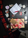 Mystery book box (horror theme)
