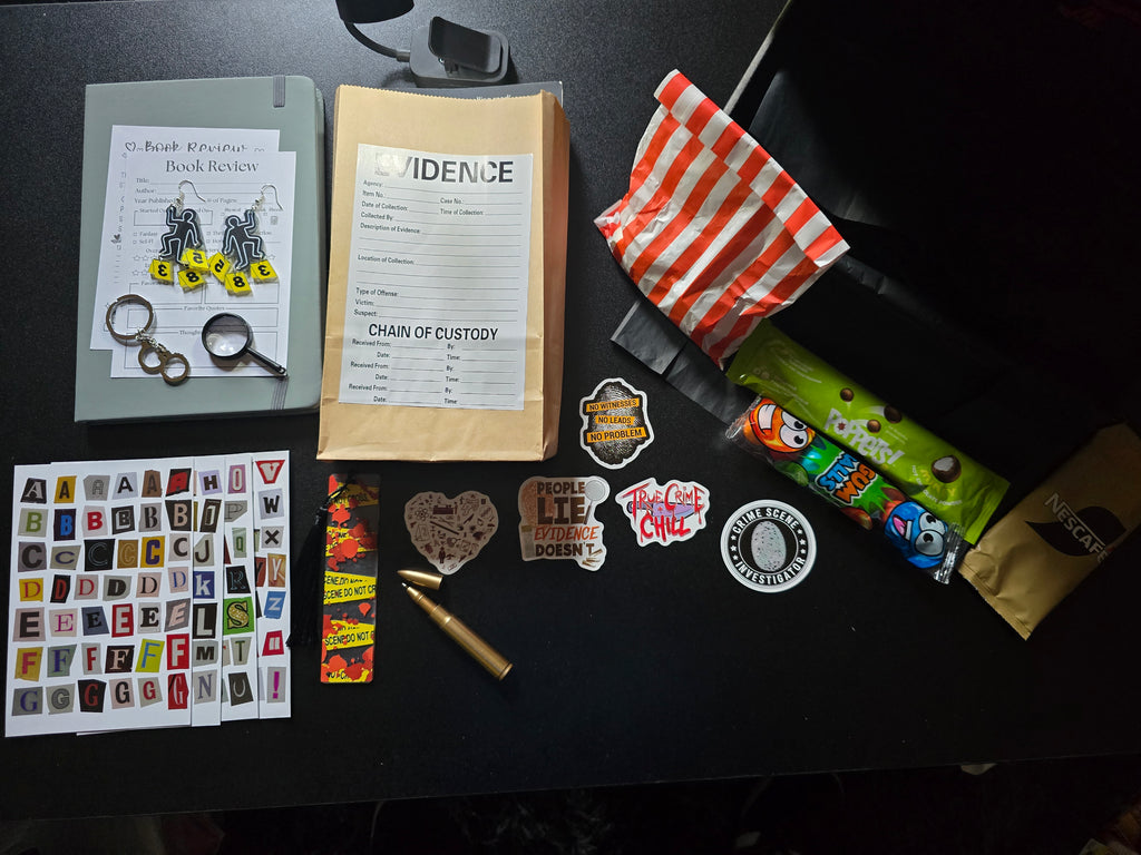 Mystery book box (Crime theme)